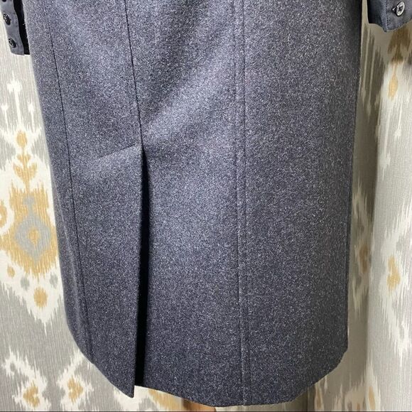 Ralph Lauren Cashmere & Lamb Leather Pencil Skirt - Picture 13 of 16